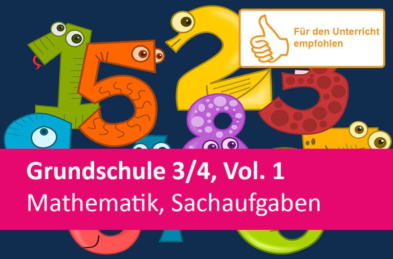 Vorschaubild für Mathematik, Grundrechenarten (ZR 20), Sachaufgaben, Geometrie